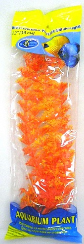 Растение Биодизайн Амбулия красно-оранжевая M037/50 (высота 50 см.)