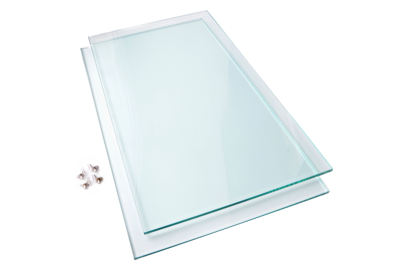 Комплект стеклянных полок для Атолл 1000 (2 шт.)
