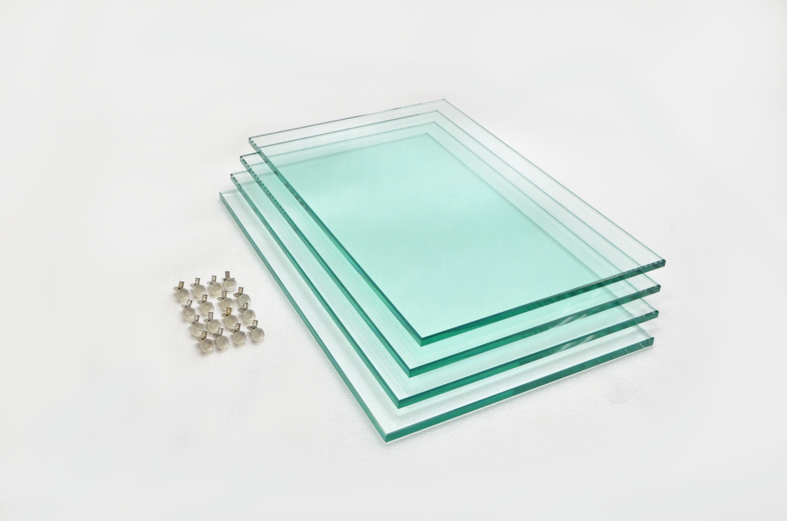 Комплект стеклянных полок для Атолл 500 (4 шт.)