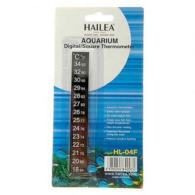 Термометр Hailea DTS жидкокристаллический прямоугольный