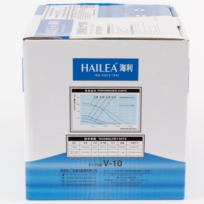 Компрессор Hailea V 10 (10 л/мин) с евровилкой!