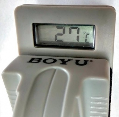 Магнитный скребок Boyu WD 603 с ж/к термометром L