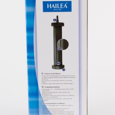 Распылитель мембранный цилиндр Hailea утяжелённый (65х240 мм.)